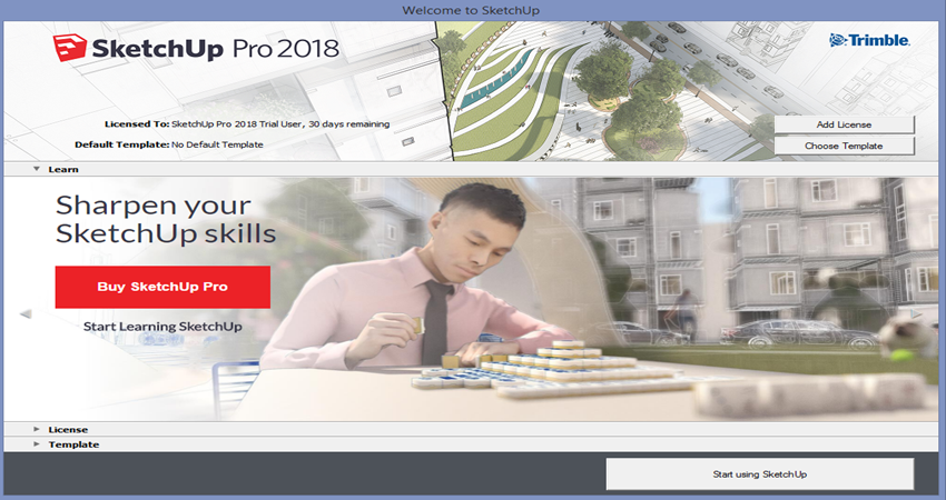 SketchUp 2018 - Phần Mềm Thiết Kế 3D Mượt Mà Cho Mọi Đối Tượng